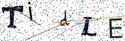 Image CAPTCHA