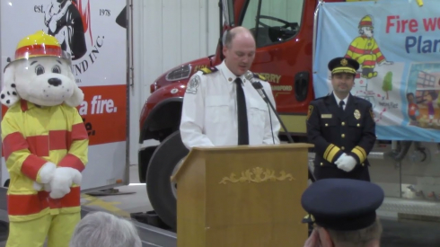 Province Marks 100th Anniversary of Fire Prevention Week